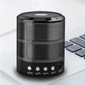 Caixa de Som 887 Mini Caixinha Bluetooth Portatil Usb Sd Fm Bateria Recarregavel Amplificada - Grave Potente